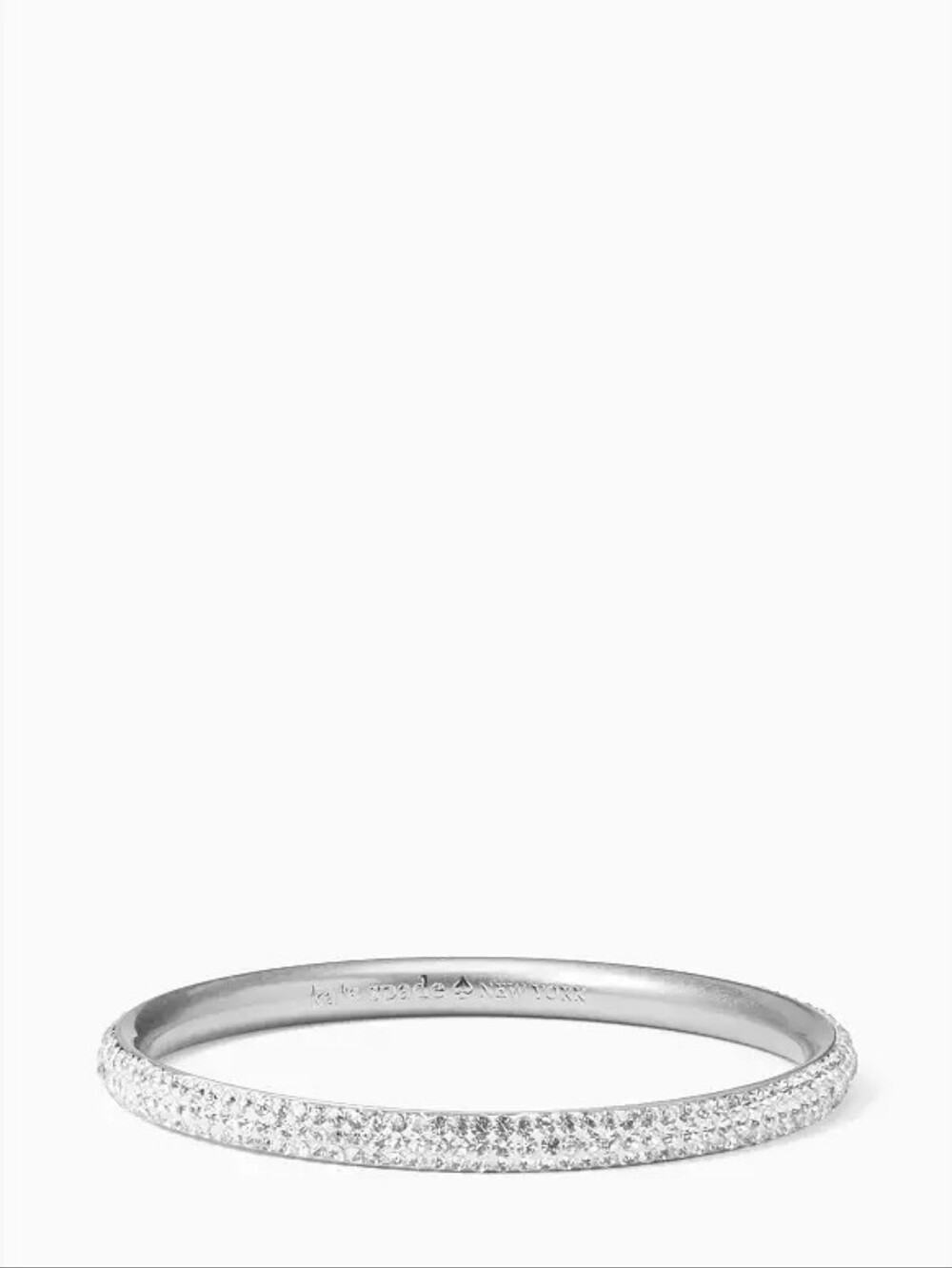 Kate Spade Razzle Dazzle Silver Bangle NWT
